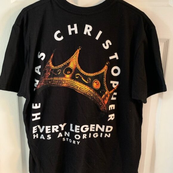 The Notorious B.I.G.  BAND     "he was christopher" mens tee - Picture 1 of 4